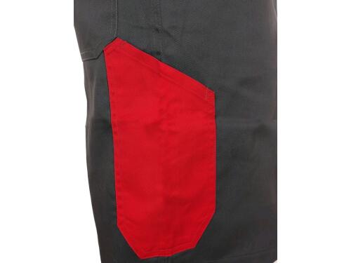 Kraťasy CXS PHOENIX ZEFYROS, pánské, šedo-červené, vel. 60